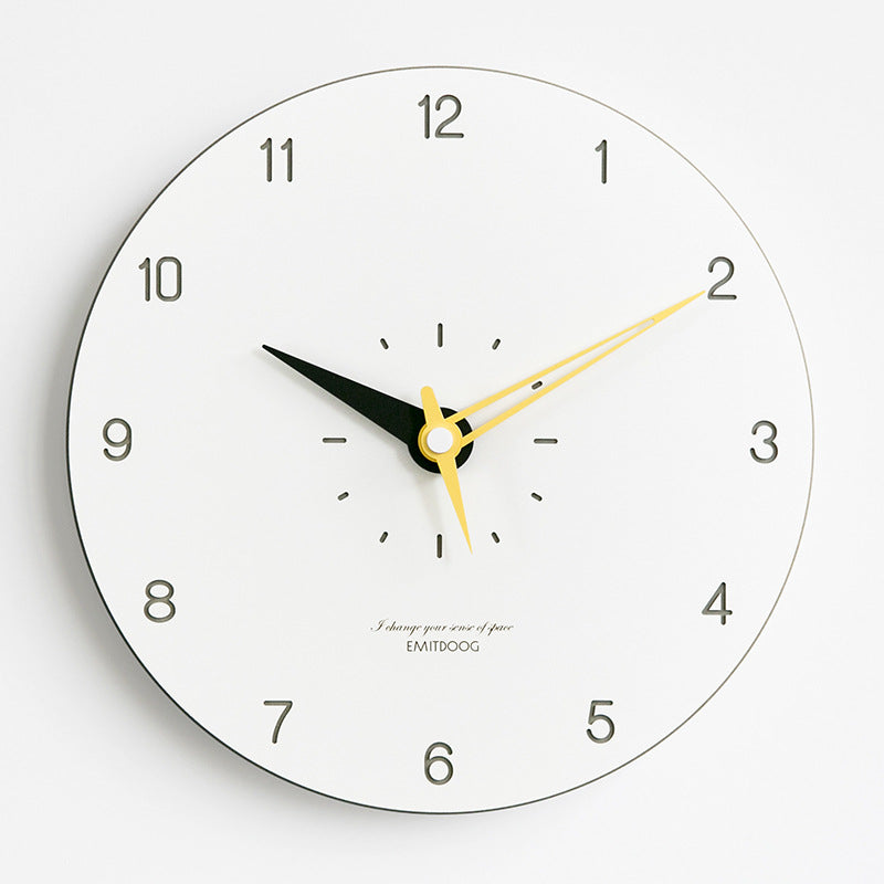 Lisslune | Frendorf™ Minimalistic Modern Round Wall Decor Silent Clock