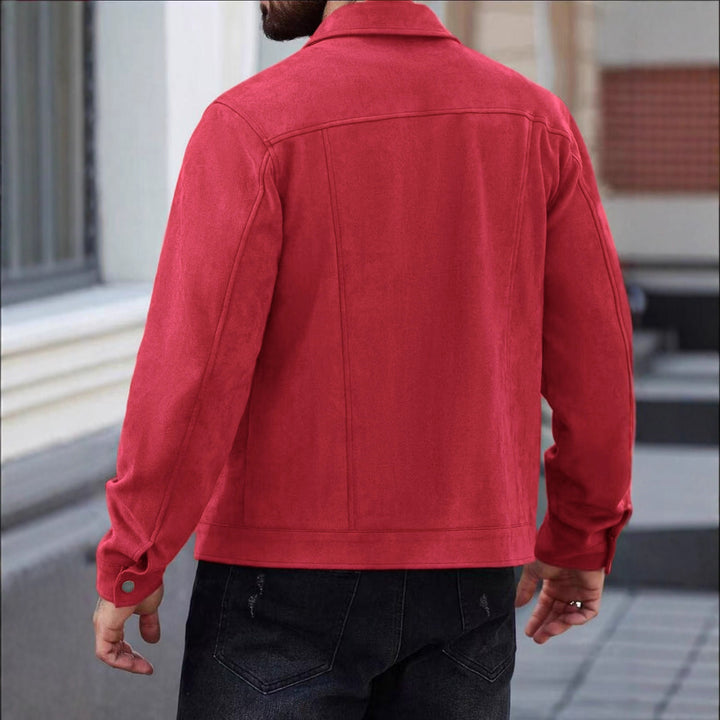 Men's Trendy and Comfortable Suede Jacket Lisslune