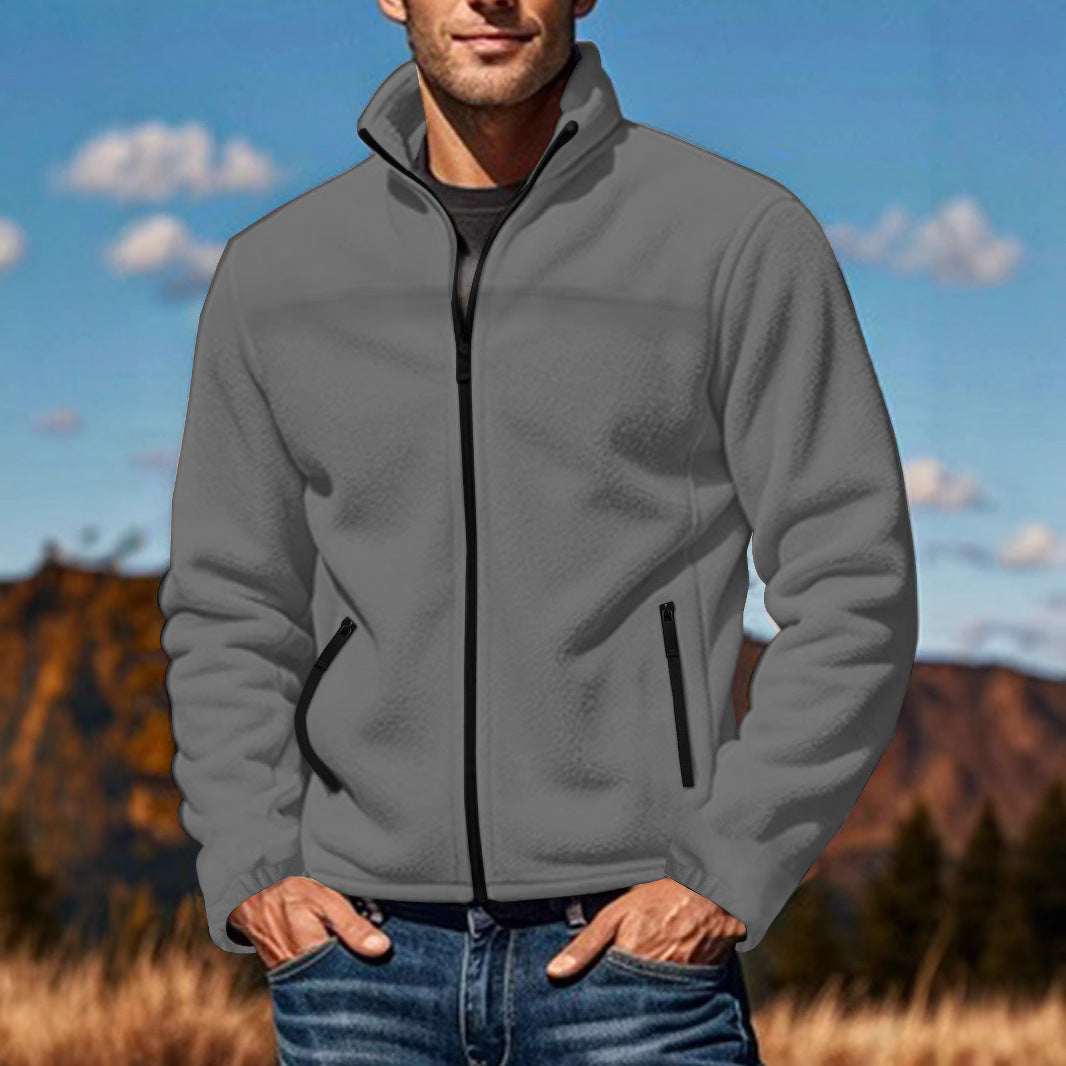 Men's Fleece Jacket Lisslune