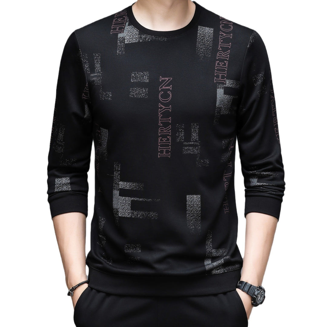 Men's stylish sweatshirt with trendy graphic print Lisslune