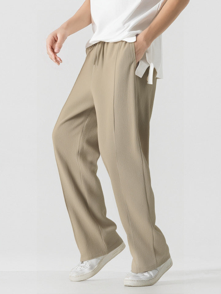 Men's Elegant, Loose Leisure Pants made of Breathable Fabric Lisslune