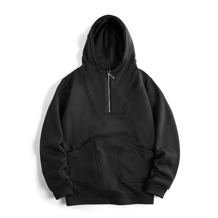 Men's hoodie with innovative zipper and comfortable fit Lisslune