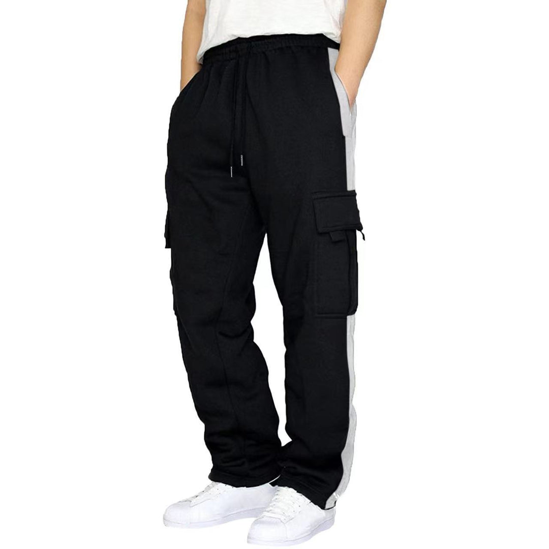 Men's cargo pants with practical side pockets and elastic waistband Lisslune