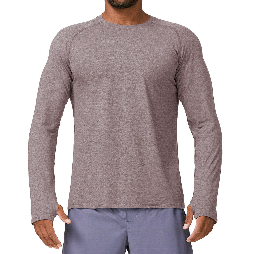 Men's Sporty Thermal Long Sleeve Shirt Lisslune