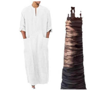 Men's Kaftan with intricate embroidery Lisslune