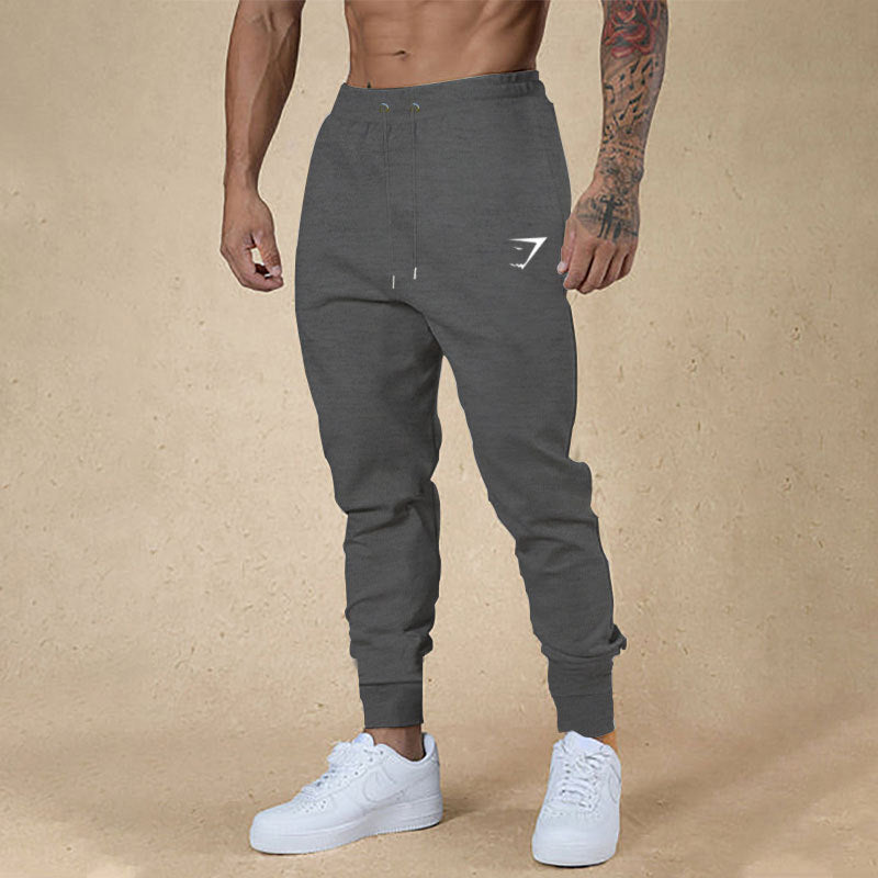 Men's sporty jogging pants with innovative drawstring and elastic waistband Lisslune