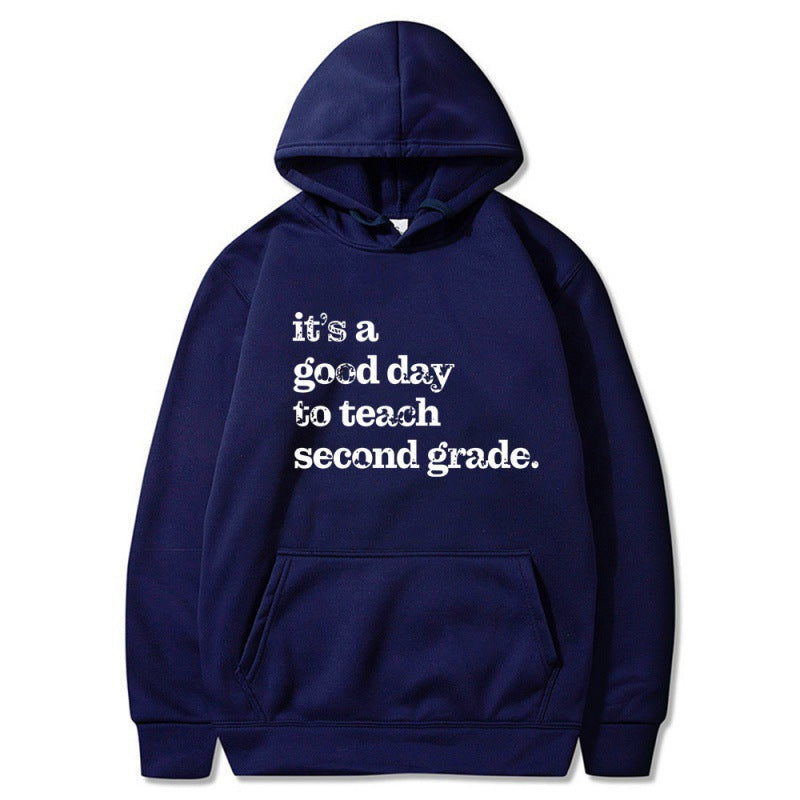 Women's hoodie with inspiring teacher quote and comfortable fit Lisslune