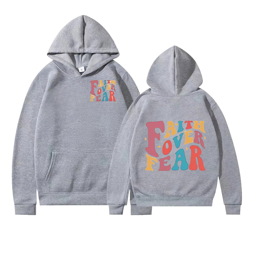 Women's Hoodie with Motivational Graphic Details Lisslune