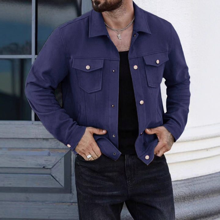 Men's Trendy and Comfortable Suede Jacket Lisslune