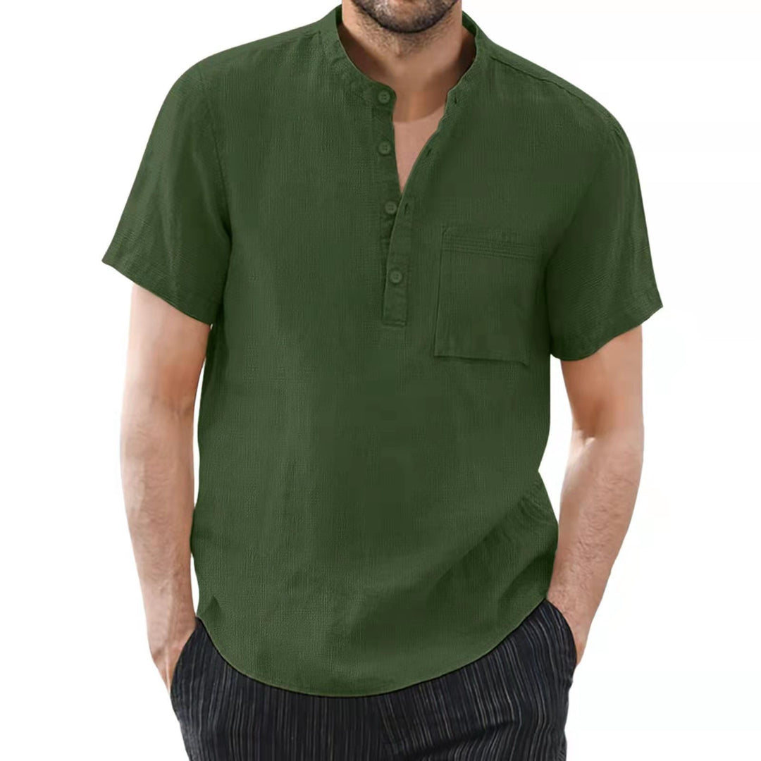 Men's Short Sleeve Shirt Lisslune