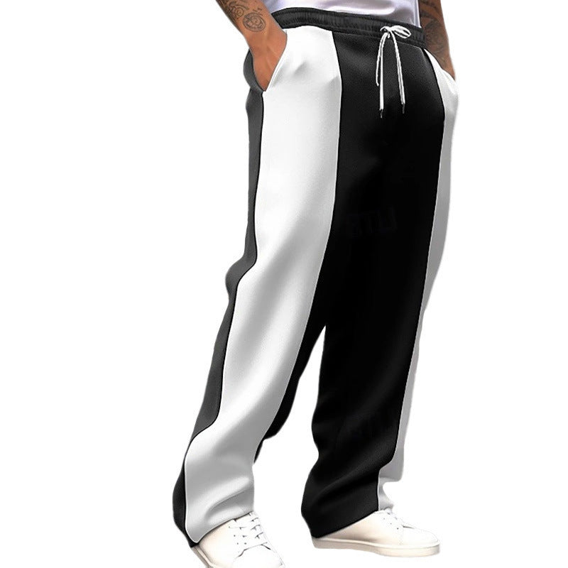 Men's sporty training pants with contrasting details Lisslune