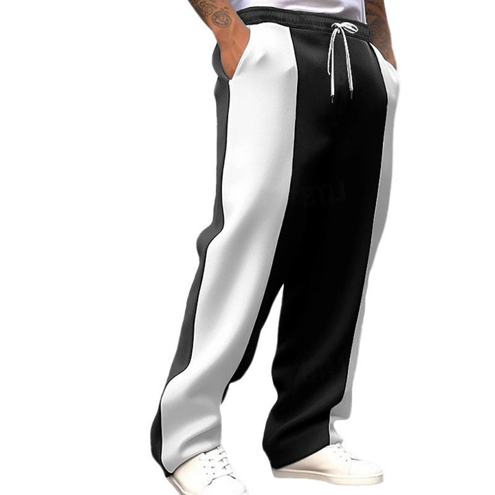 Men's sporty training pants with contrasting details Lisslune