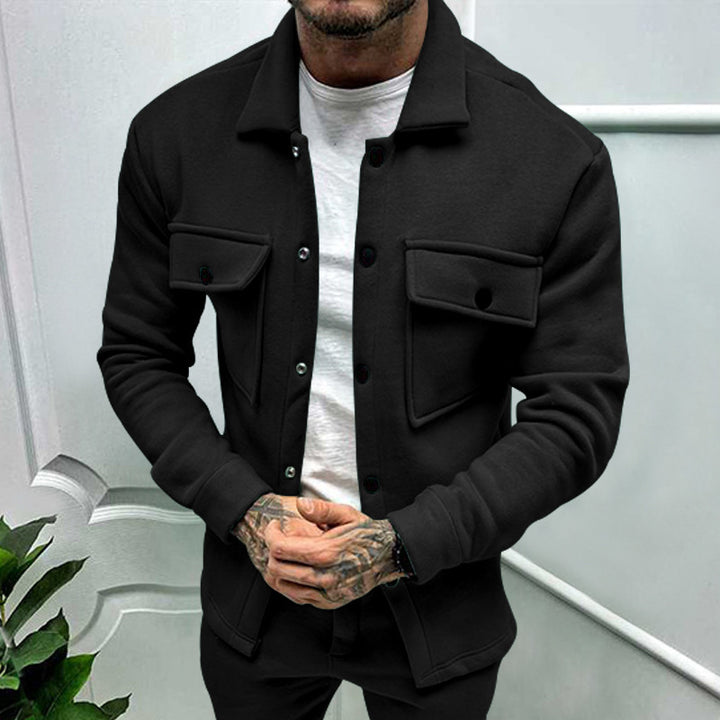 Men's utility jacket with practical pockets and modern cut Lisslune
