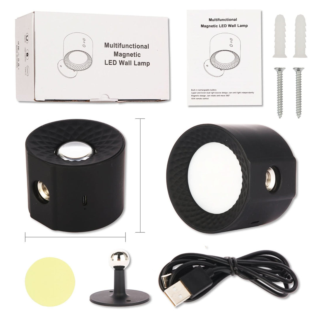 Lisslune | LichtFlex Pro – Dimmer & rotatable design lamp for any wall