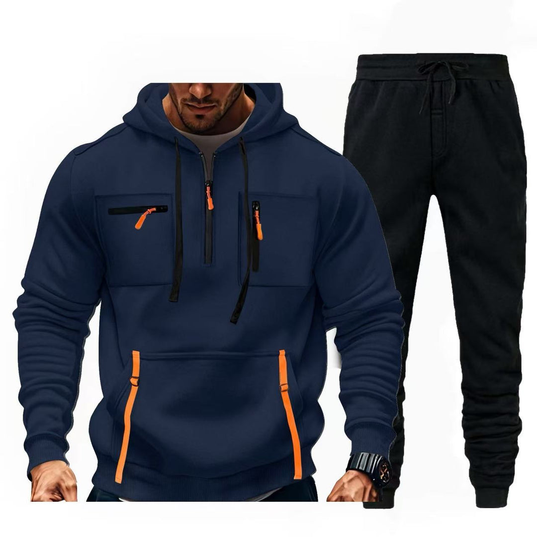 Men's multifunctional hoodie and jogging pants combination Lisslune