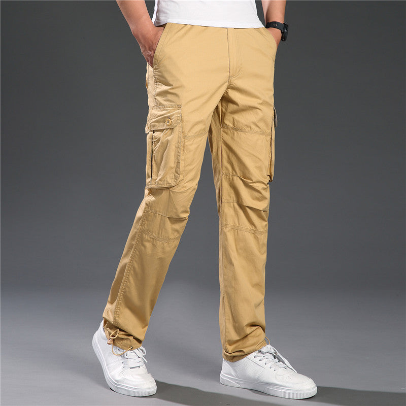 Men's versatile cargo pants with practical pockets Lisslune