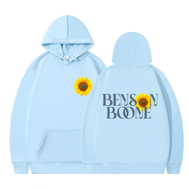 Women's hoodie with unique sunflower design and comfortable fit Lisslune
