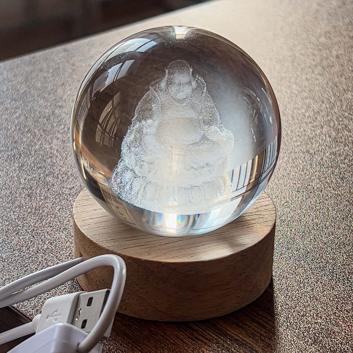 Lisslune | Glowing Moon Crystal Ball