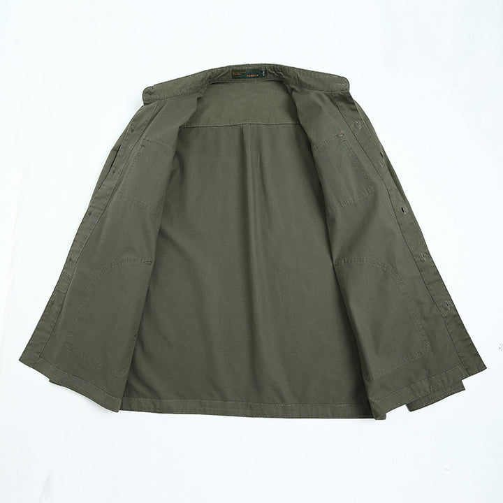 Men's versatile leisure jacket with practical pockets Lisslune