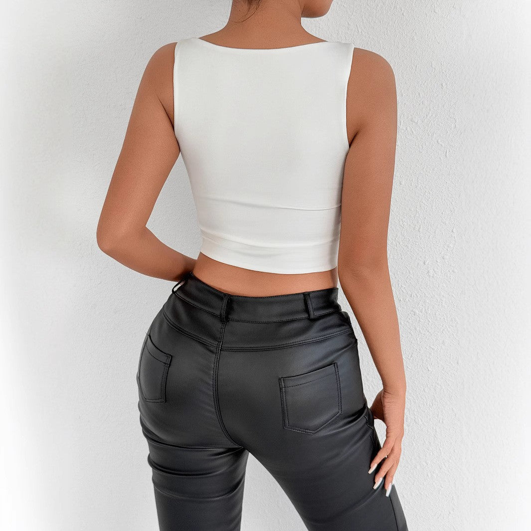Damen Crop-Top mit modischem Schnitt und Komfort Lisslune
