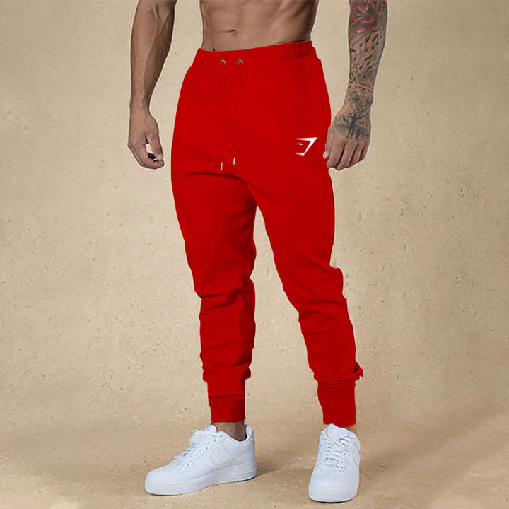 Men's sporty jogging pants with innovative drawstring and elastic waistband Lisslune