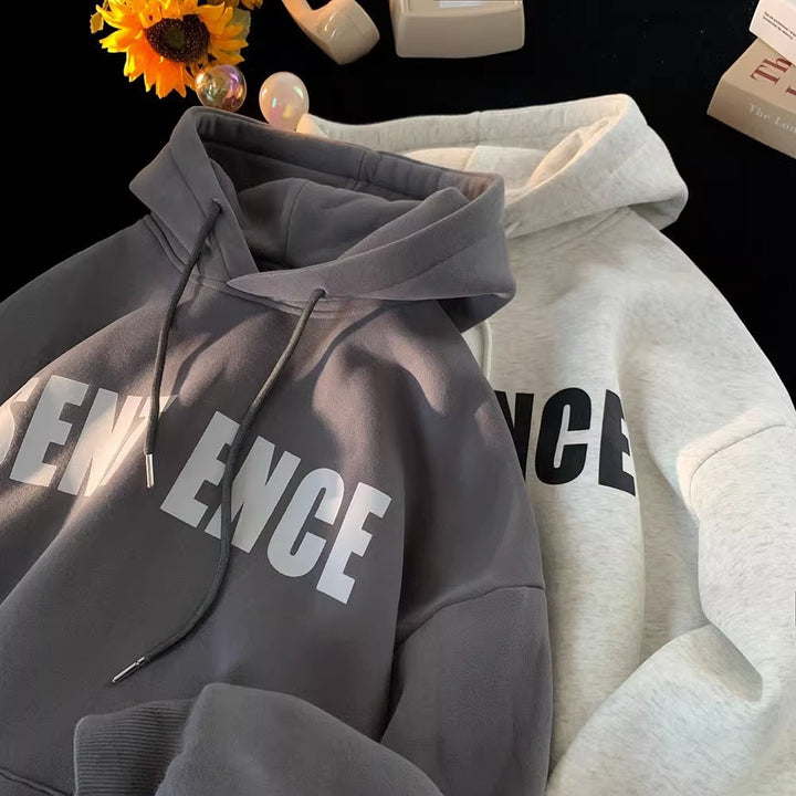 Women's hoodie with eye-catching lettering and casual design Lisslune