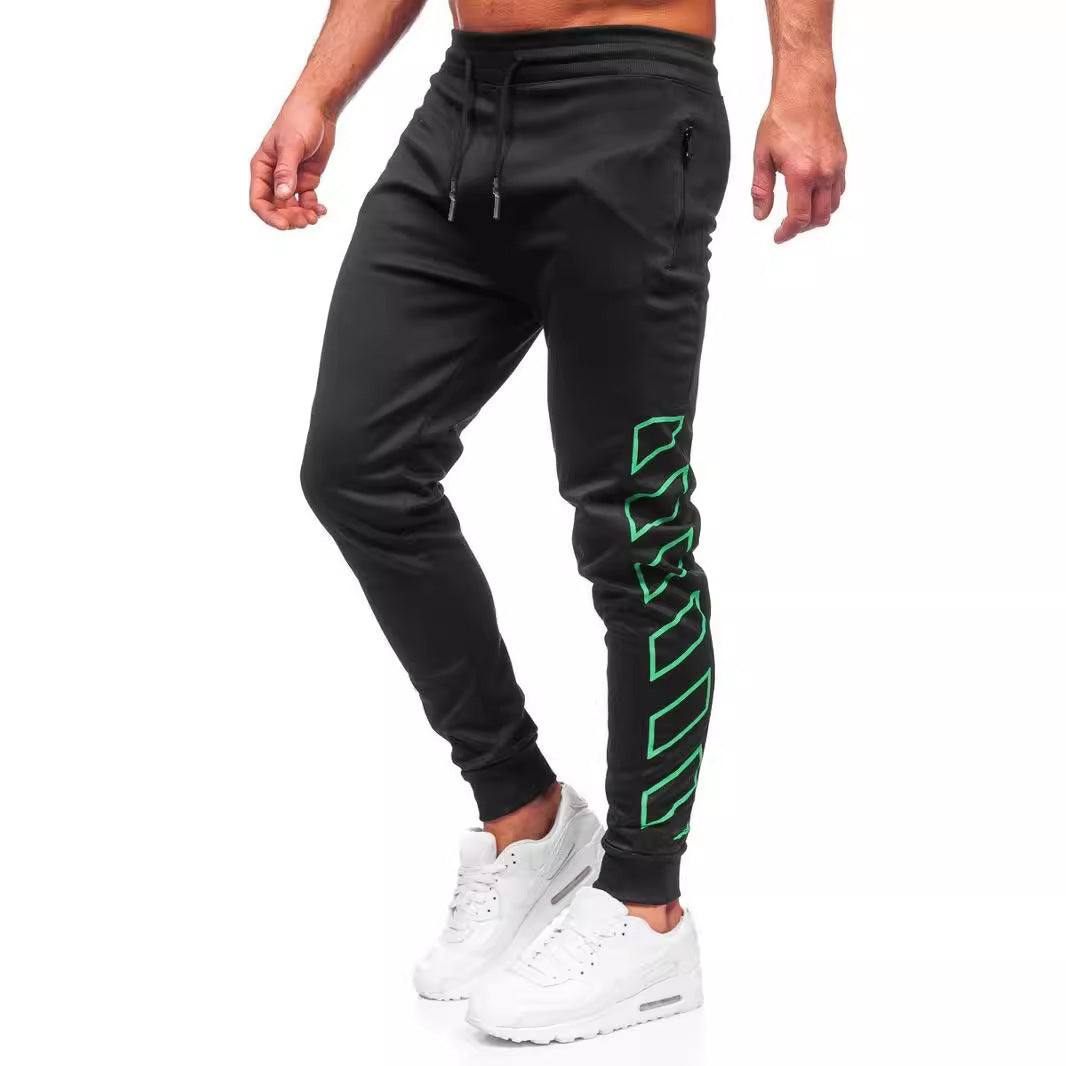 Men's sporty jogging trousers with zip pockets Lisslune