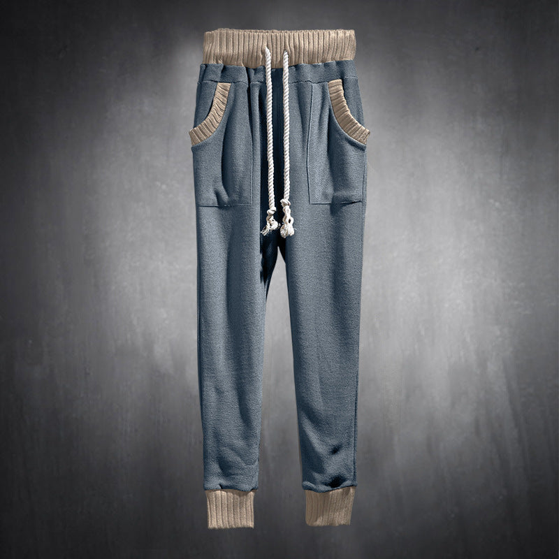 Men's sporty jogging pants with comfortable side pockets and elastic waistband Lisslune