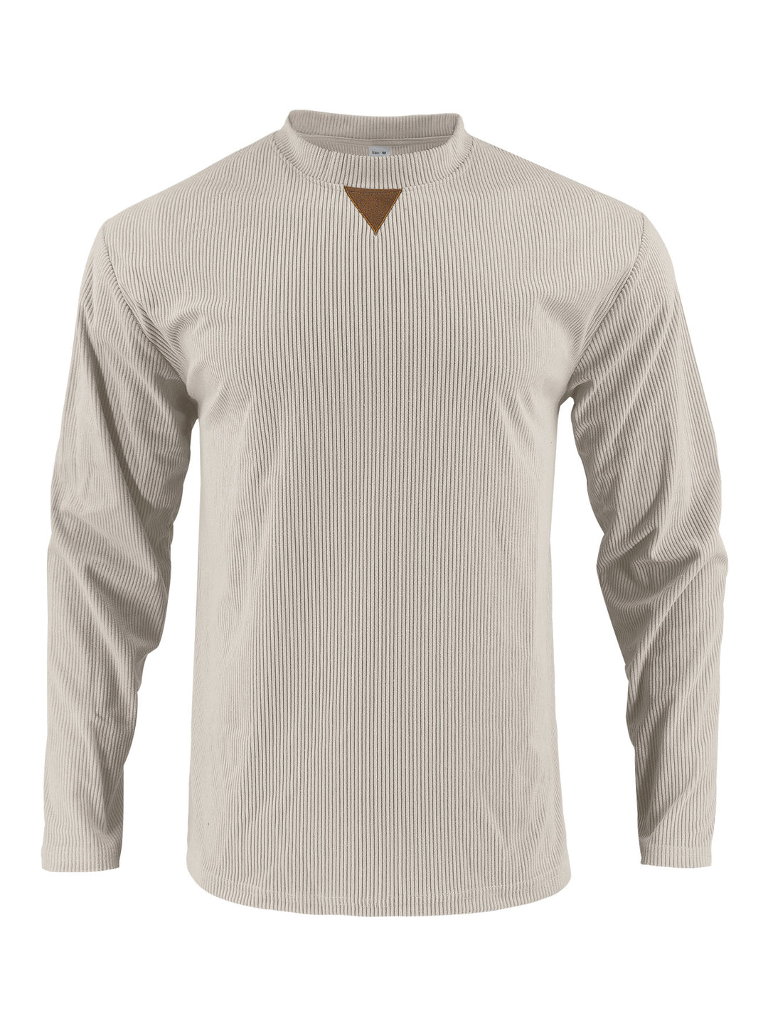Men's sporty long-sleeve shirt with innovative texture design Lisslune