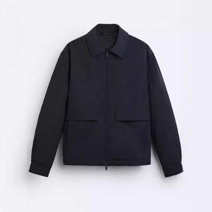 Men's casual jacket with practical pockets and modern cut Lisslune