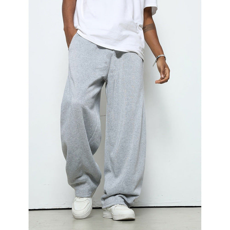 Men's loose-fitting jogging pants with a casual cut and practical pockets Lisslune