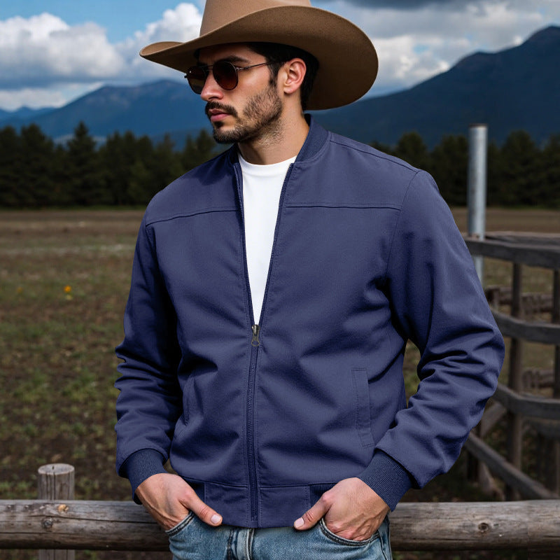 Men's padded jacket with textured design and ribbed cuffs Lisslune