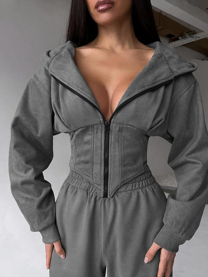 Women's sporty overall with fashionable details Lisslune