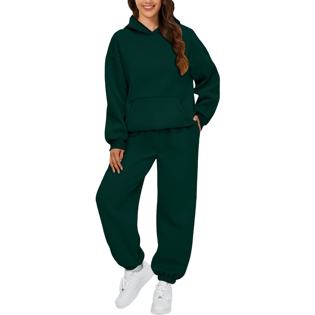 Women's Comfortable Hoodie Suit Made of Soft Sweat Fabric Lisslune