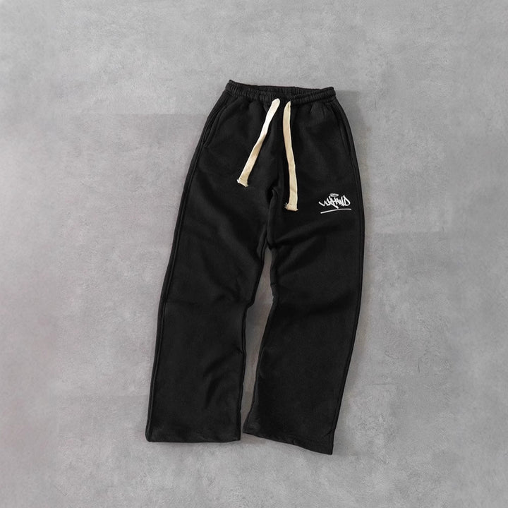 Women’s leisure pants with elastic waist and side pockets Lisslune