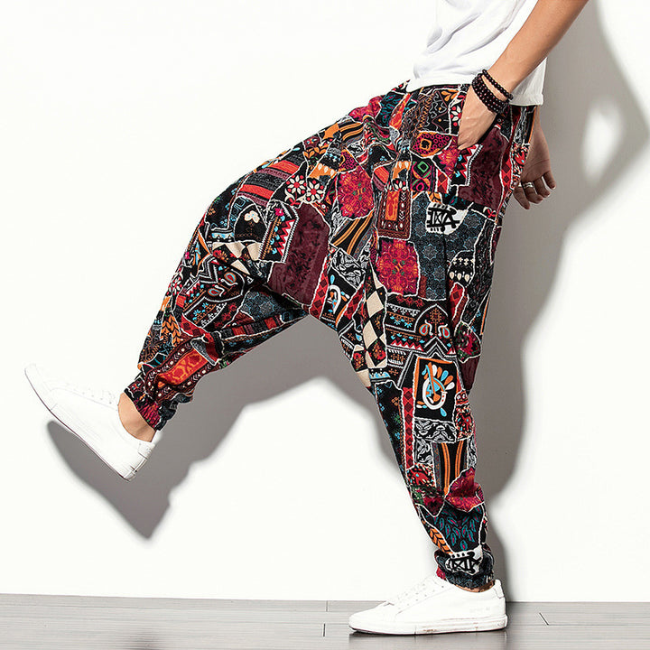 Unisex Patterned Leisure Pants Lisslune