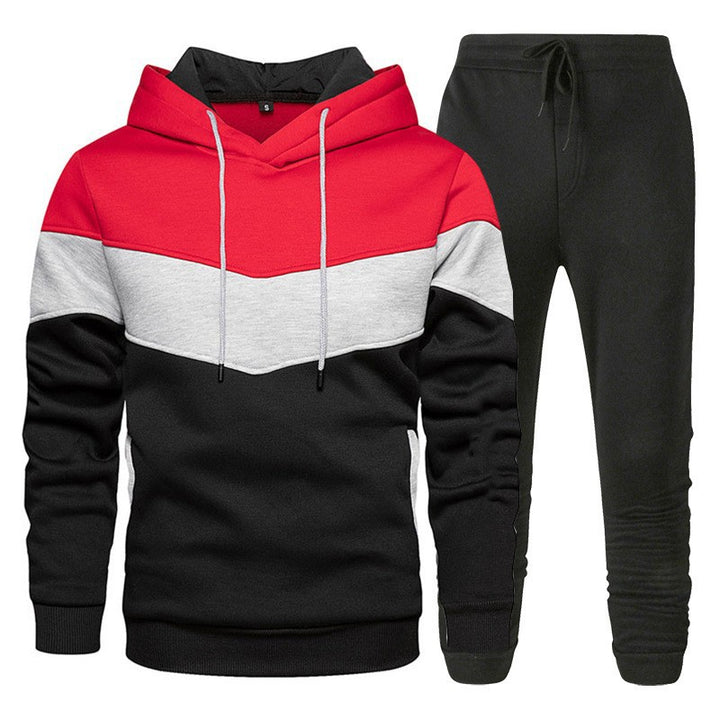 Men's Athletic Sweatshirt and Jogging Pants Set Lisslune