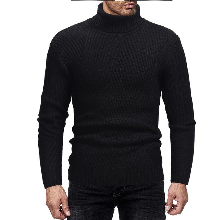 Men's Turtleneck Sweater Lisslune