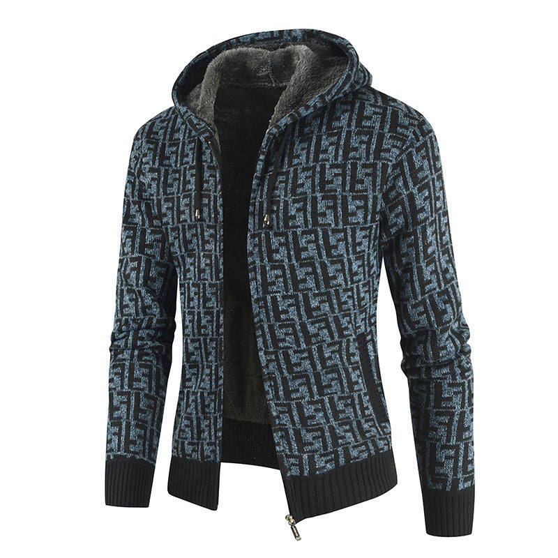 Men's Warm Padded Hooded Jacket Lisslune