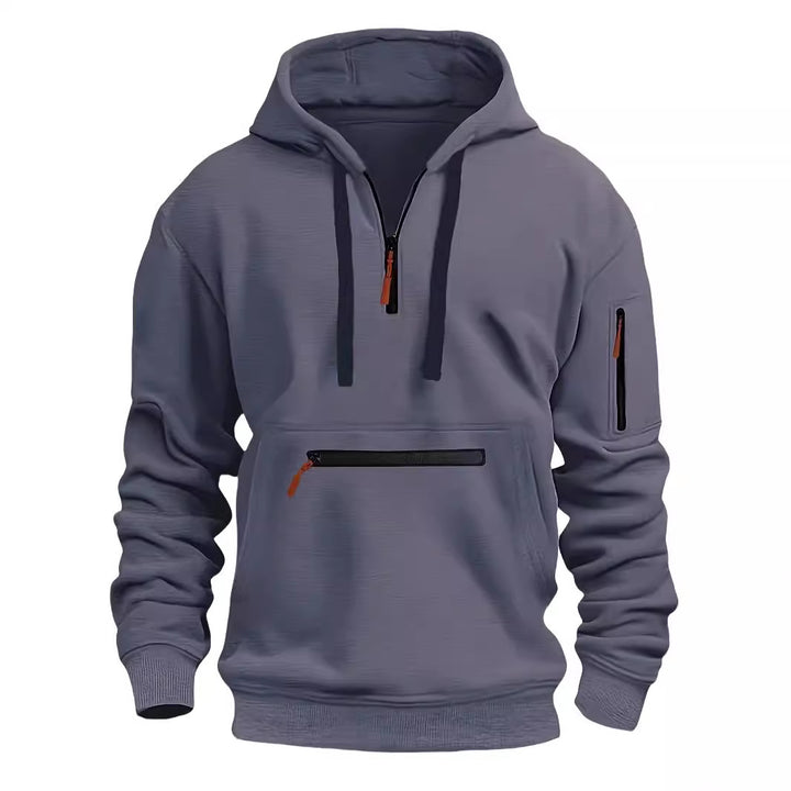 Men's Functional Sweater with Innovative Pockets Lisslune