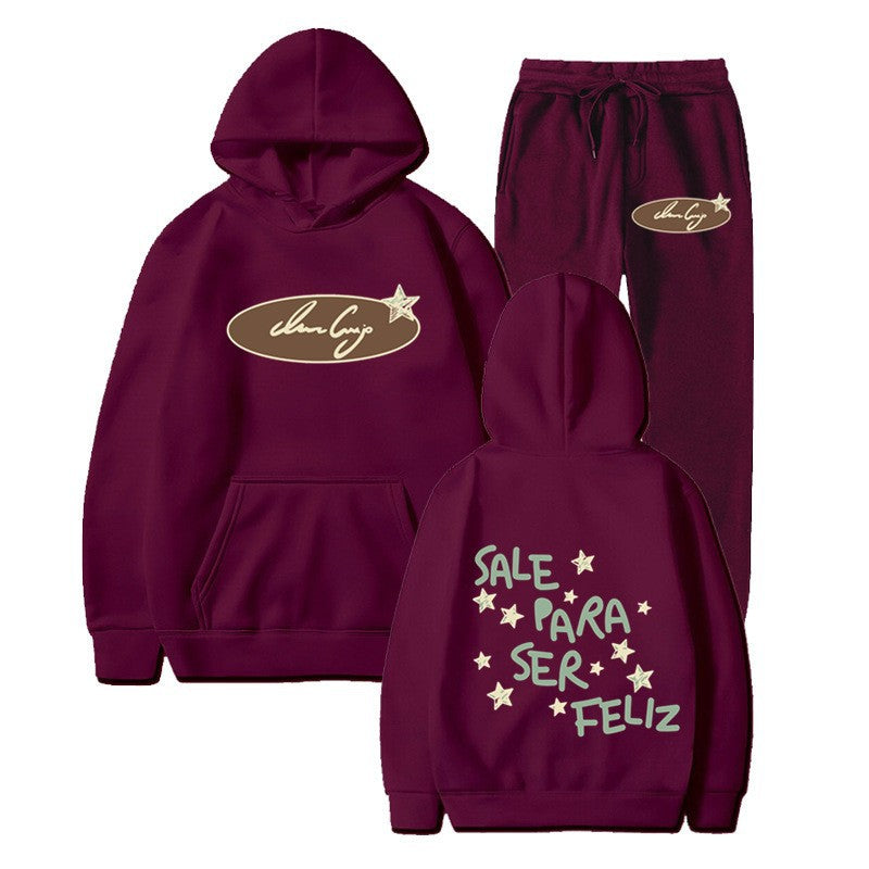 Women’s hoodie sweatshirt with inspiring lettering and casual cut Lisslune