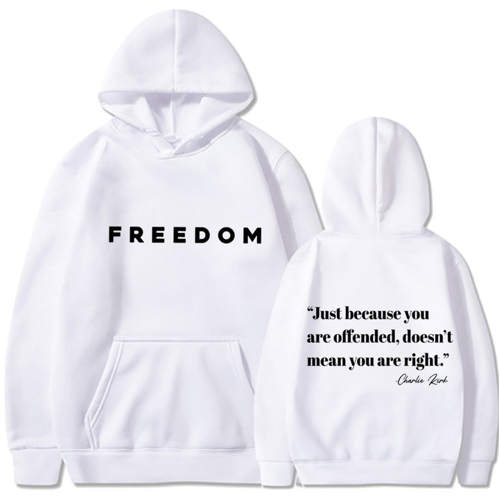 Women’s hoodie with inspiring lettering and casual fit Lisslune