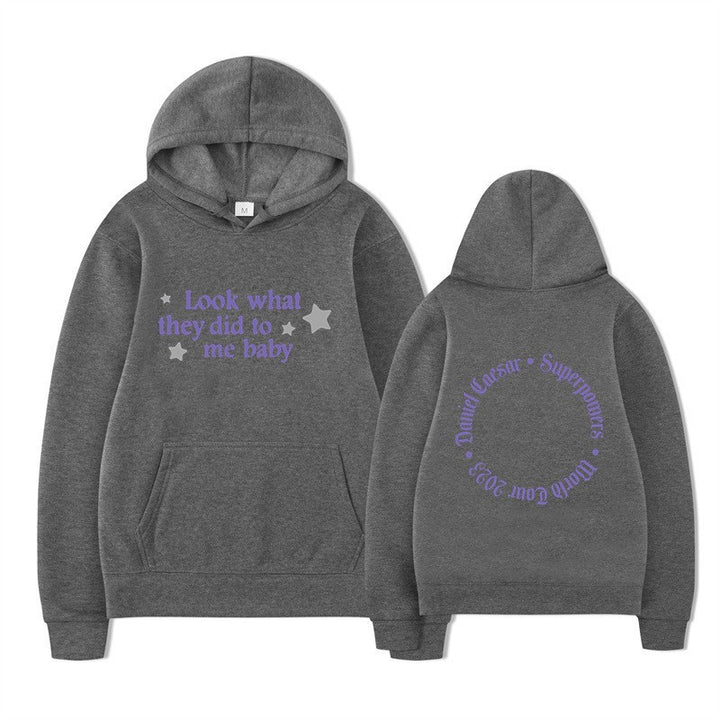 Women's hooded sweatshirt with creative slogan and unique design Lisslune