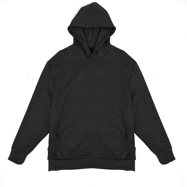Men's hooded sweatshirt made of soft fleece material with innovative details Lisslune