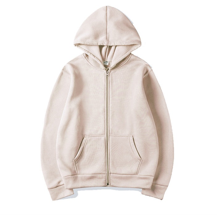 Women's hoodie sweatshirt with full zip and side pockets Lisslune