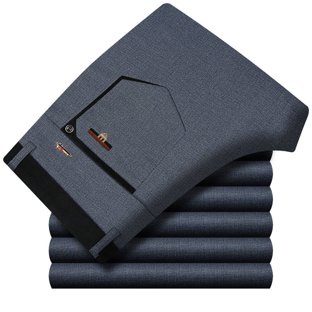 Men's Slim Fit Pants with Innovative Pocket Design Lisslune
