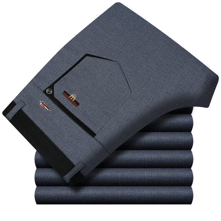 Men's Slim Fit Pants with Innovative Pocket Design Lisslune