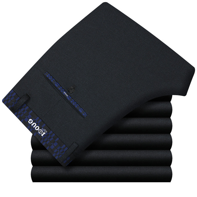 Men's High Quality Fabric Trousers in Elegant Cut Lisslune