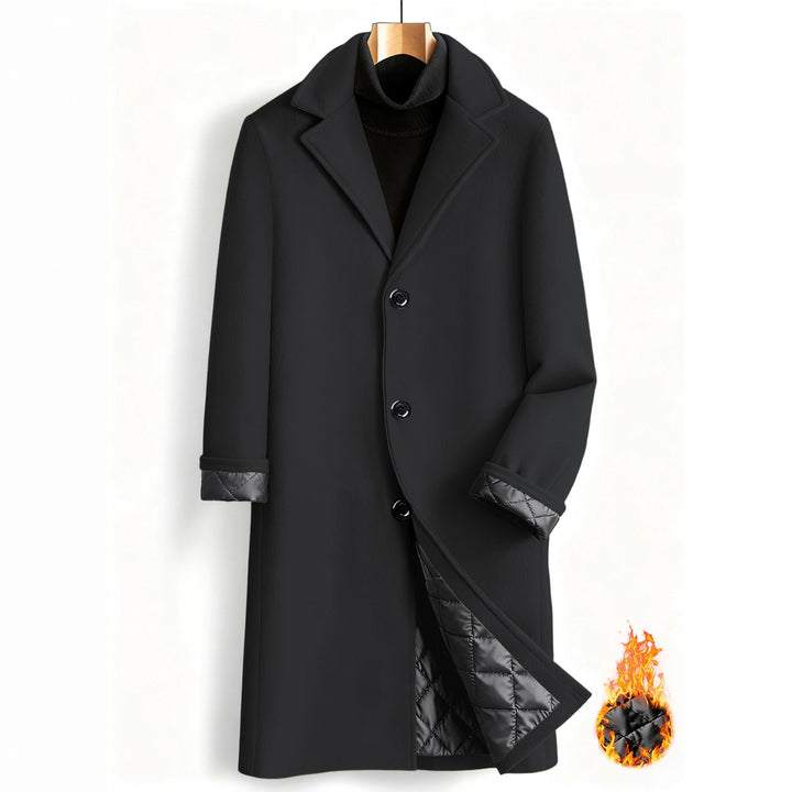 Men's elegant wool coat Lisslune
