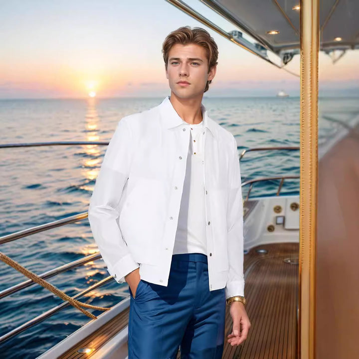Men's lightweight and stylish transitional jacket Lisslune